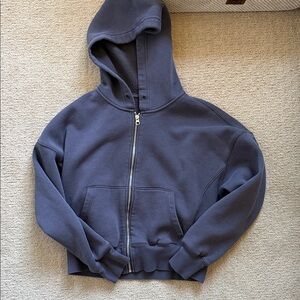 Fleo Zip-Up Hooded Sweatshirt